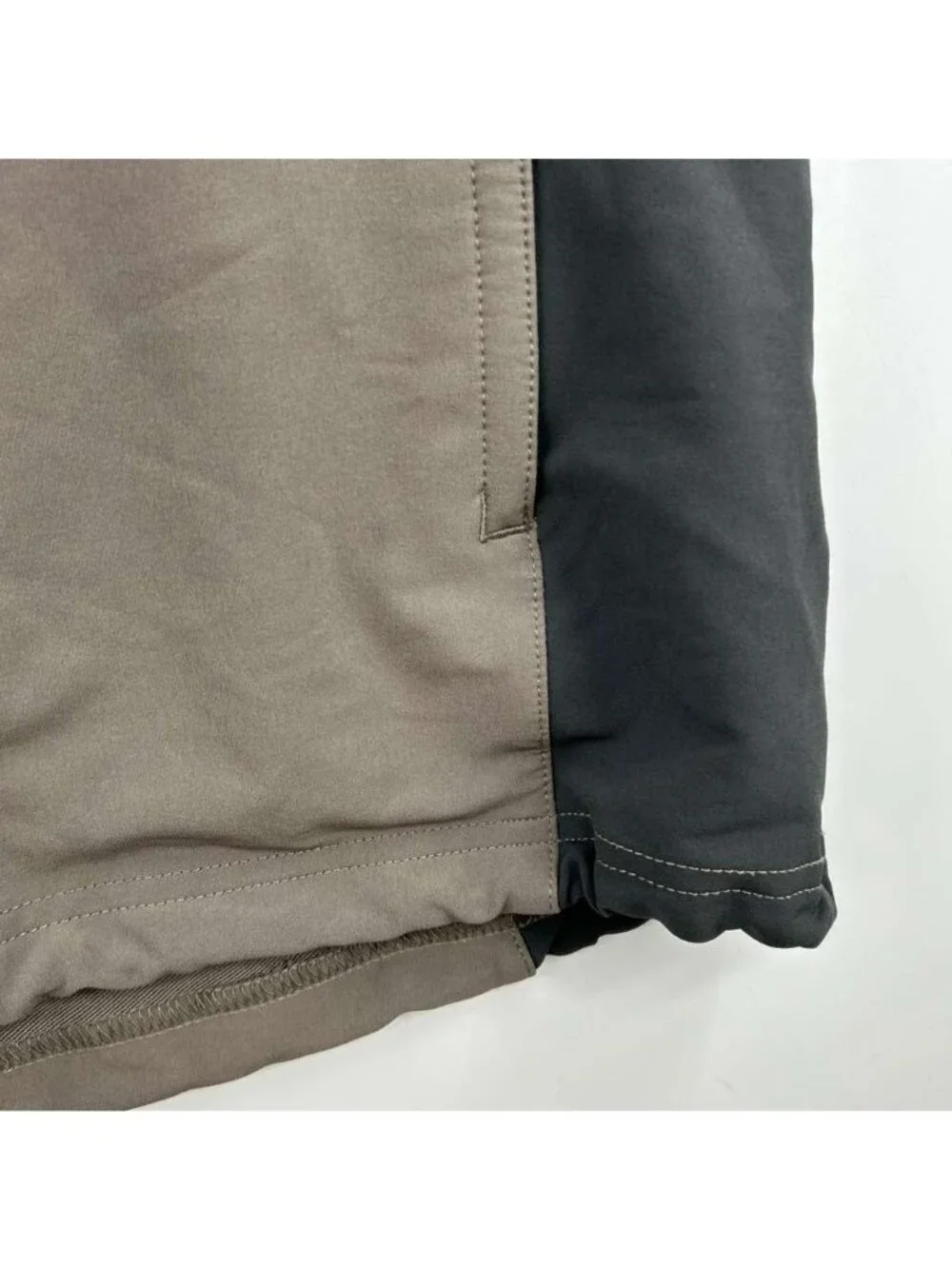 The North Face Apex Bionic Jacket Men's XL Gray & Beige Full Zip Windwall Hiking